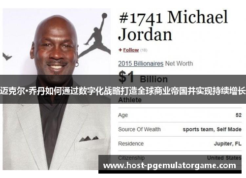 迈克尔·乔丹如何通过数字化战略打造全球商业帝国并实现持续增长